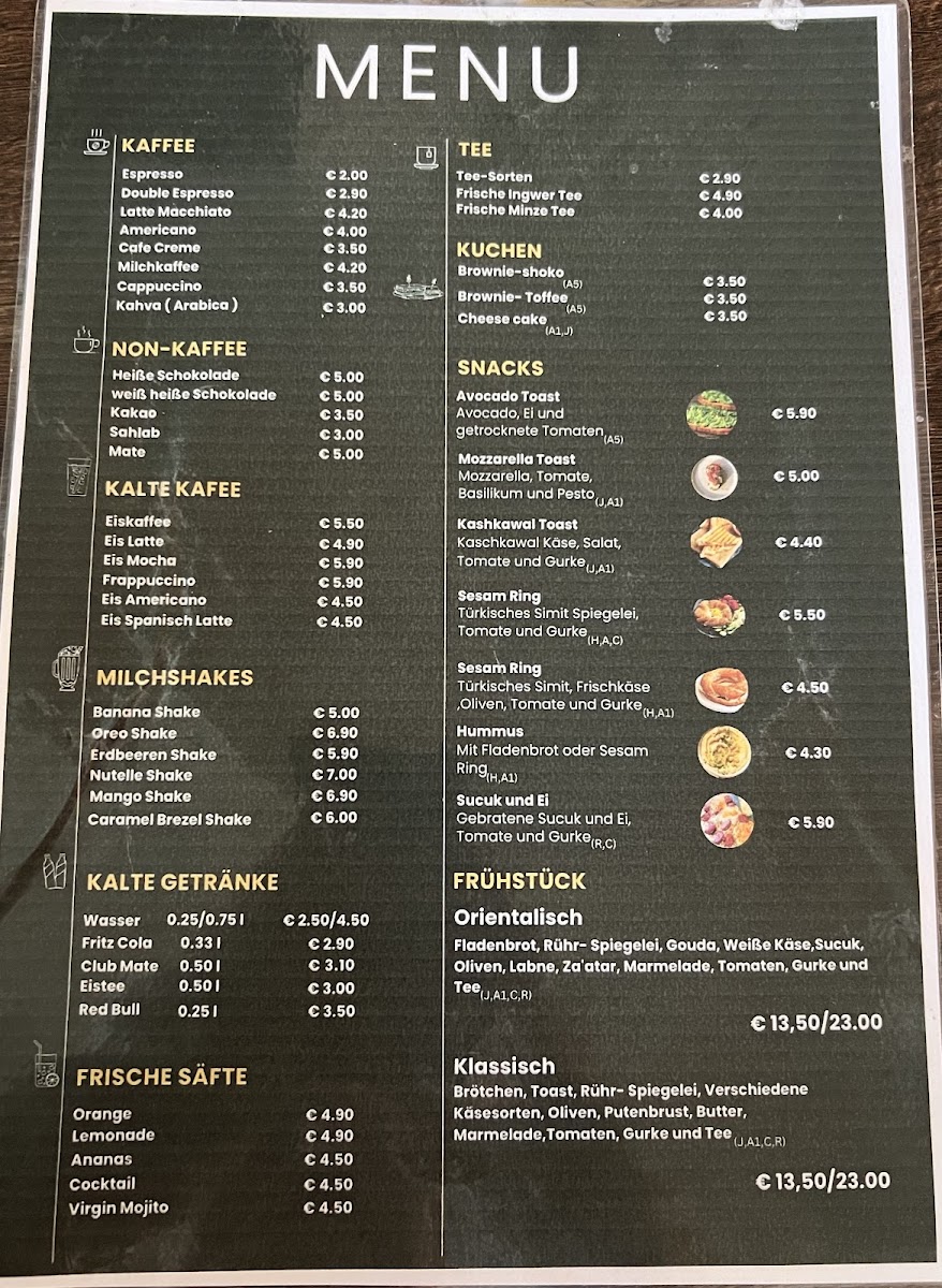Schmetterlingseffekt Photo Menu 1