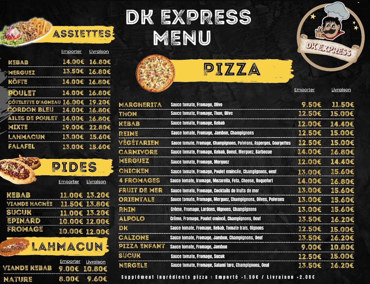 Kebab Dk Express Sierentz Photo Menu 2