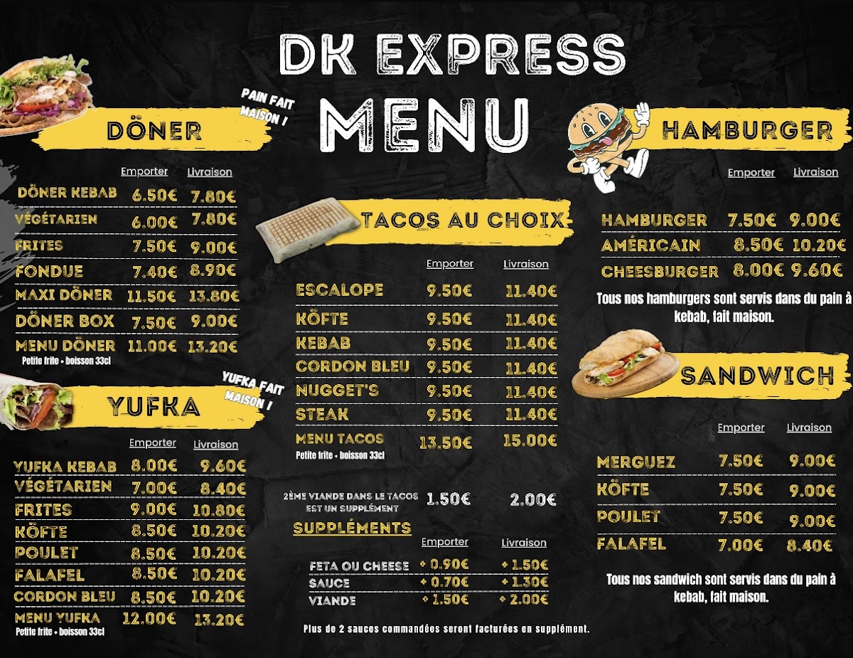 Kebab Dk Express Sierentz Photo Menu 4