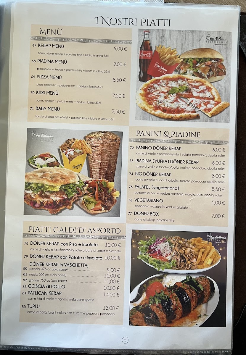 By Salman - Kebap Pizzeria Photo Menu 1