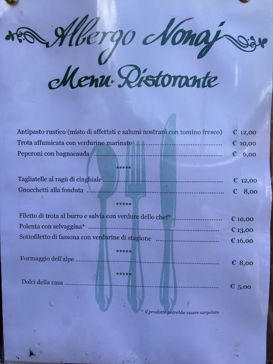 Ristorante bar Alpino Photo Menu 1