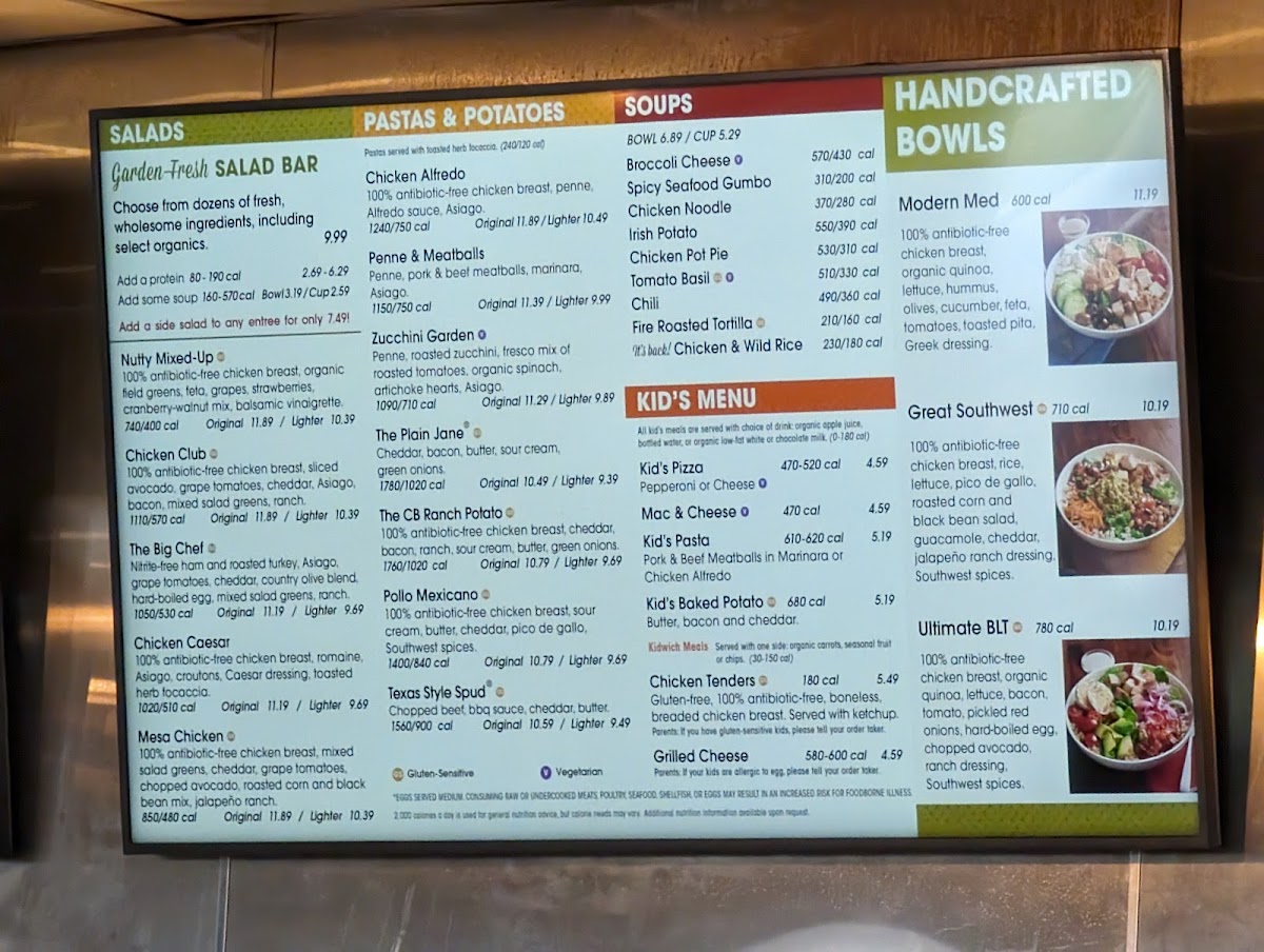 Jason's Deli Photo Menu 1