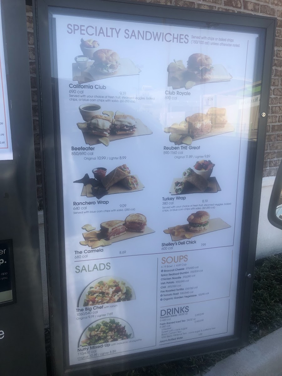 Jason's Deli Photo Menu 6