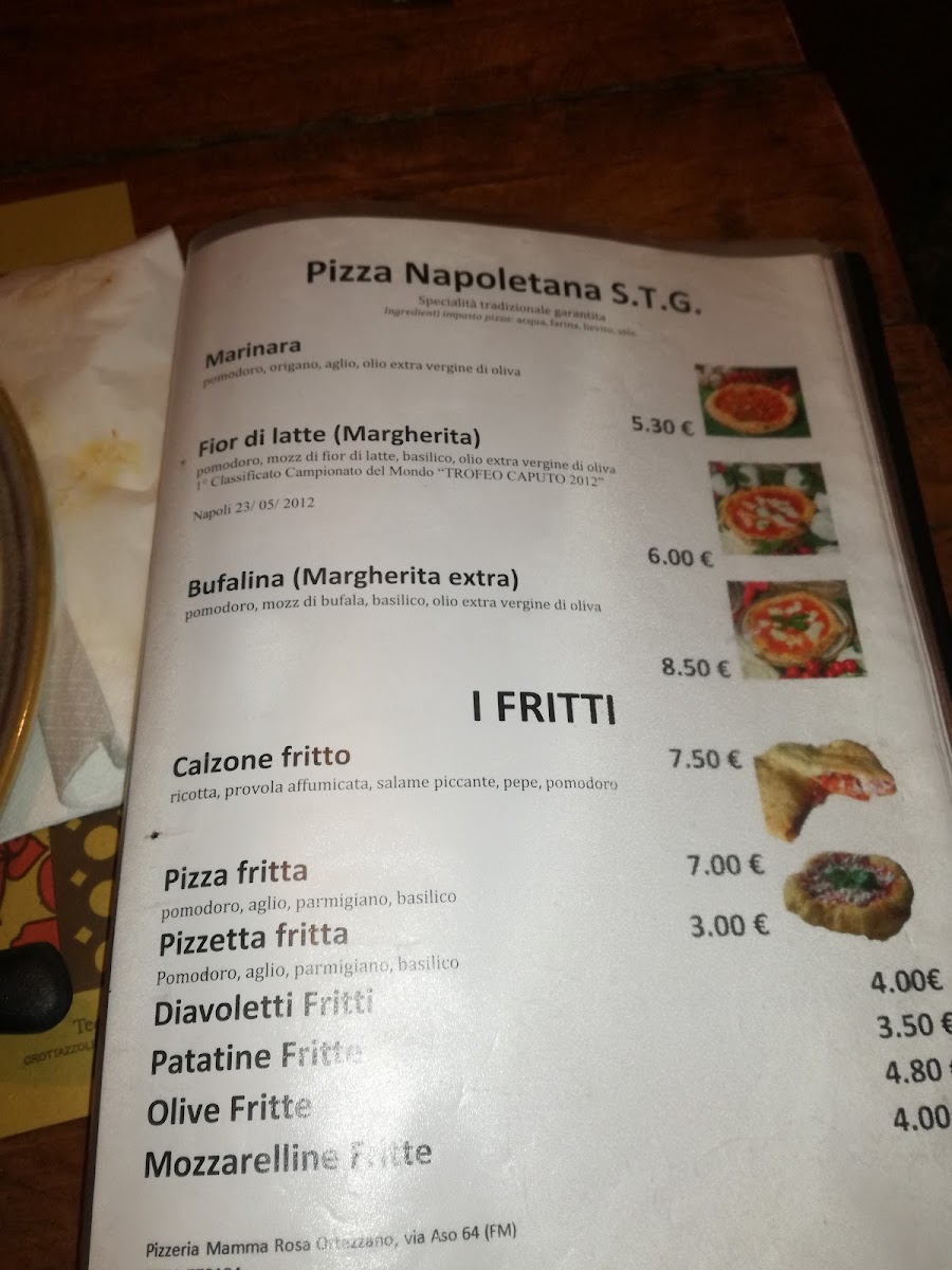 Mamma Rosa Ortezzano Photo Menu 1