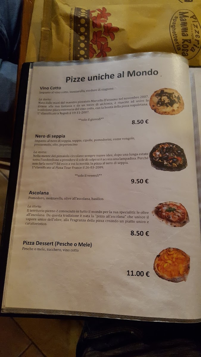 Mamma Rosa Ortezzano Photo Menu 3