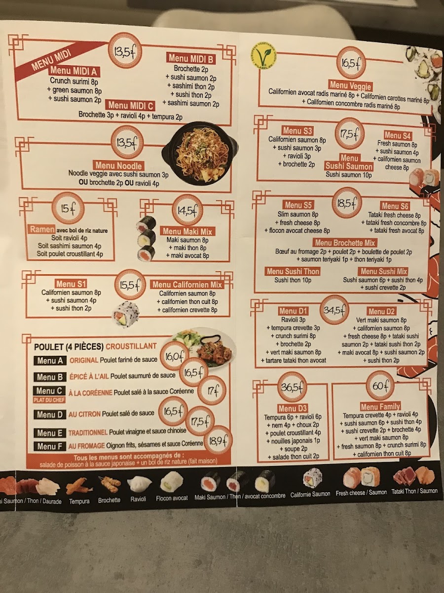 Sushi et plus Photo Menu 1