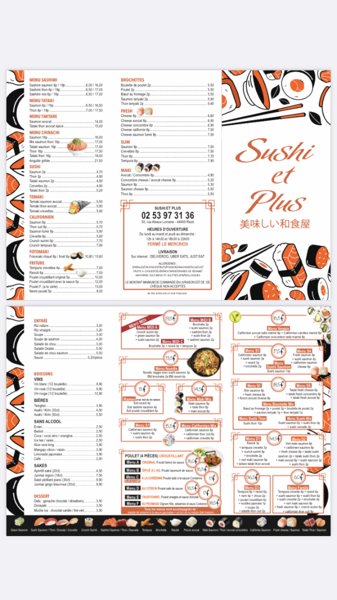 Sushi et plus Photo Menu 3
