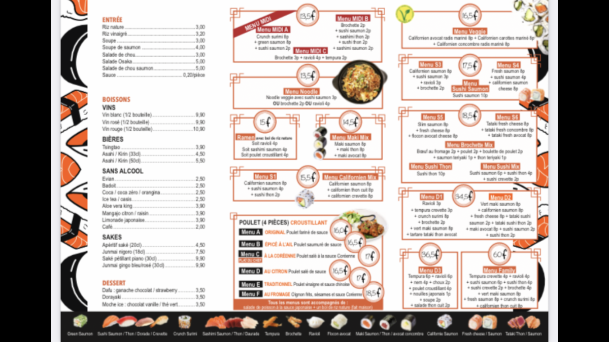 Sushi et plus Photo Menu 5