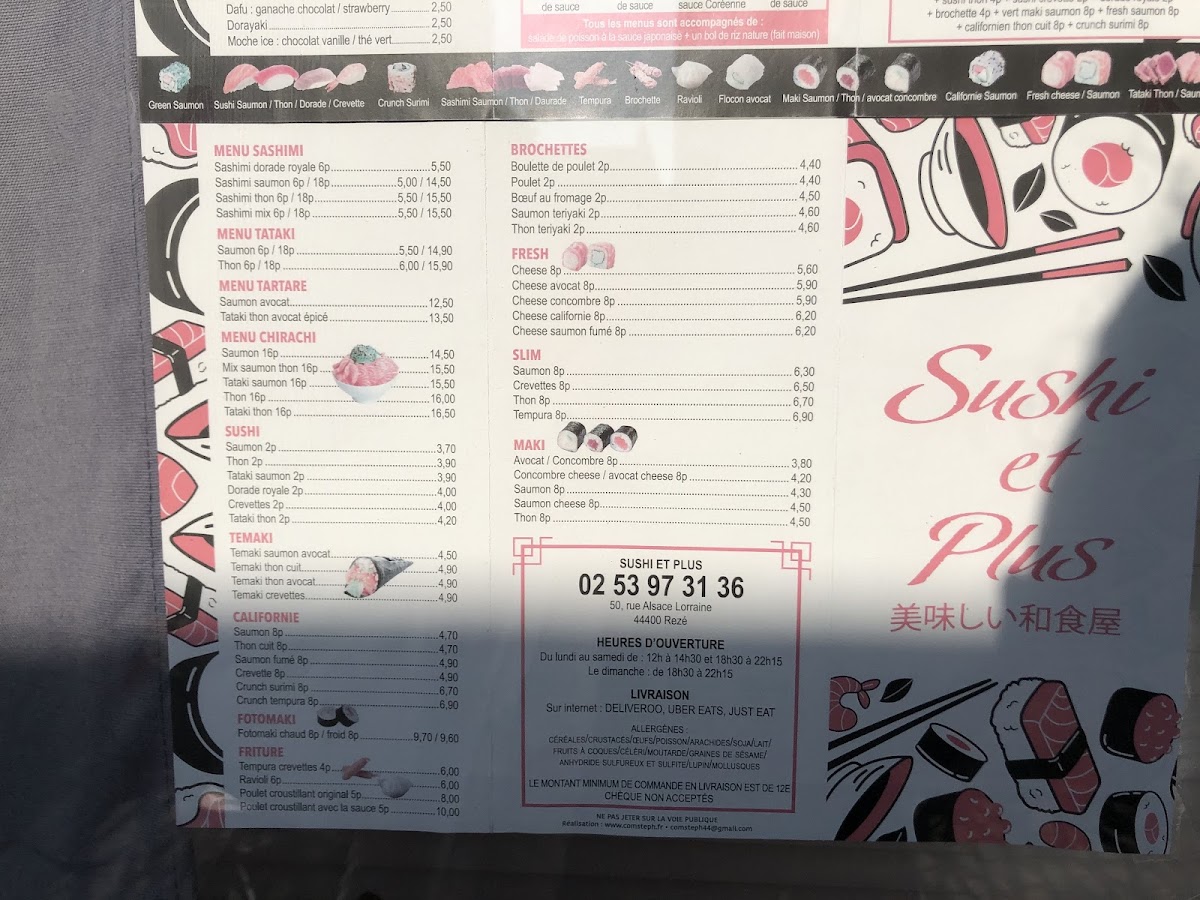 Sushi et plus Photo Menu 8