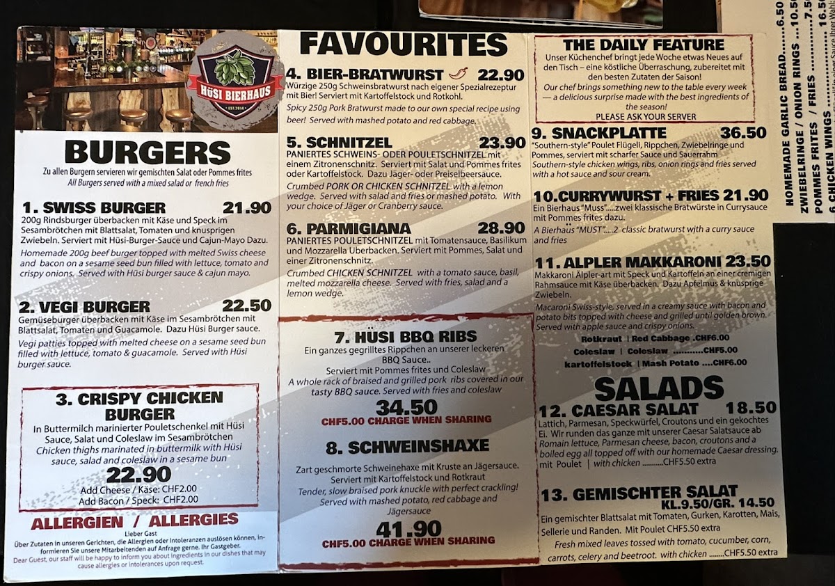 Hüsi Bierhaus Photo Menu 10