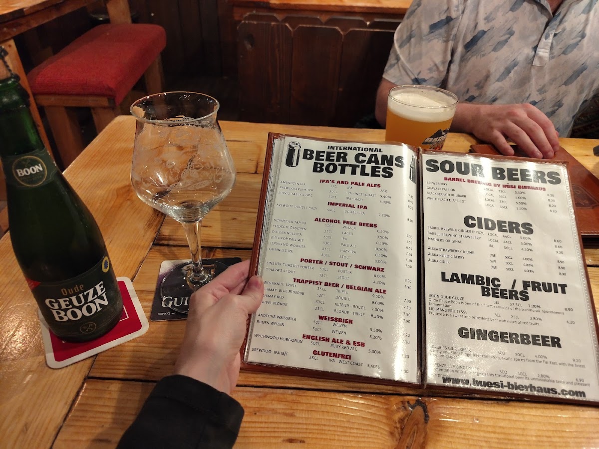Hüsi Bierhaus Photo Menu 9