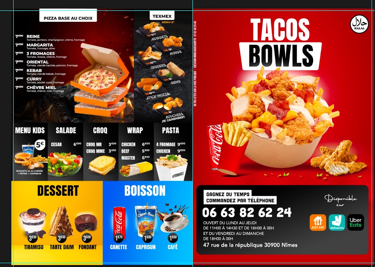 TACOS BOWLS Photo Menu 2