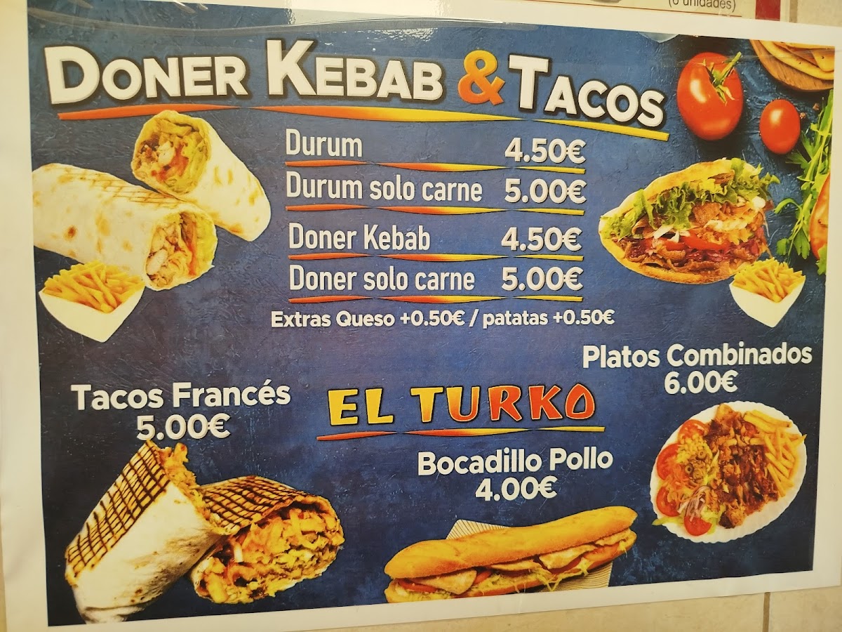 El Turko Kebab Photo Menu 1
