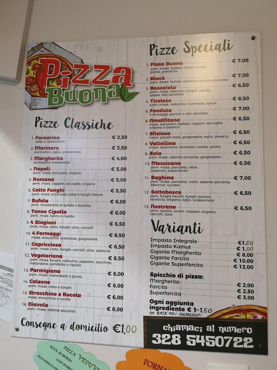 Pizza buona Photo Menu 3