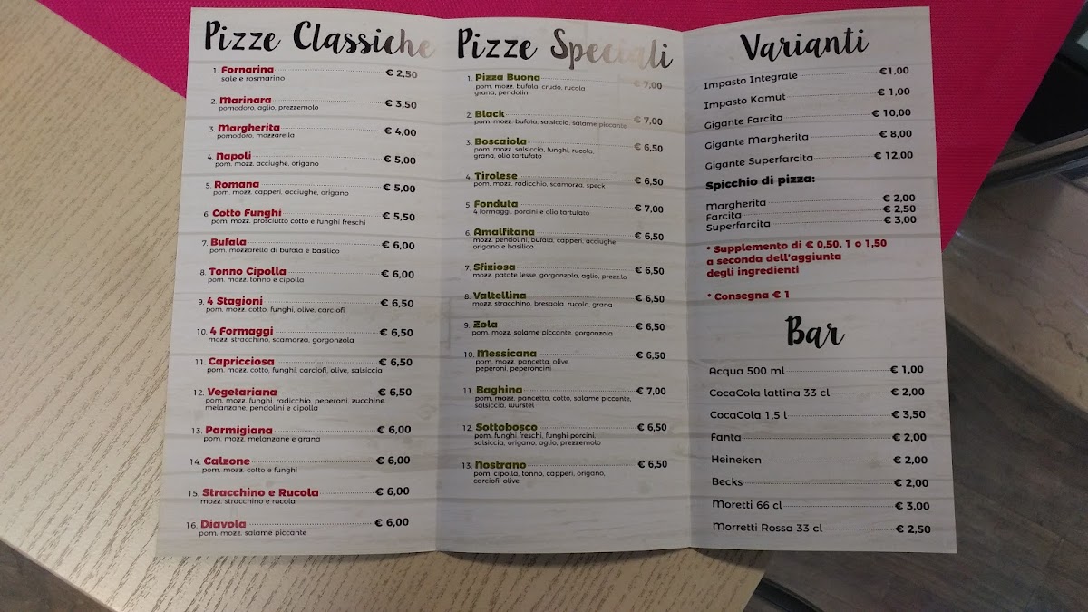 Pizza buona Photo Menu 4
