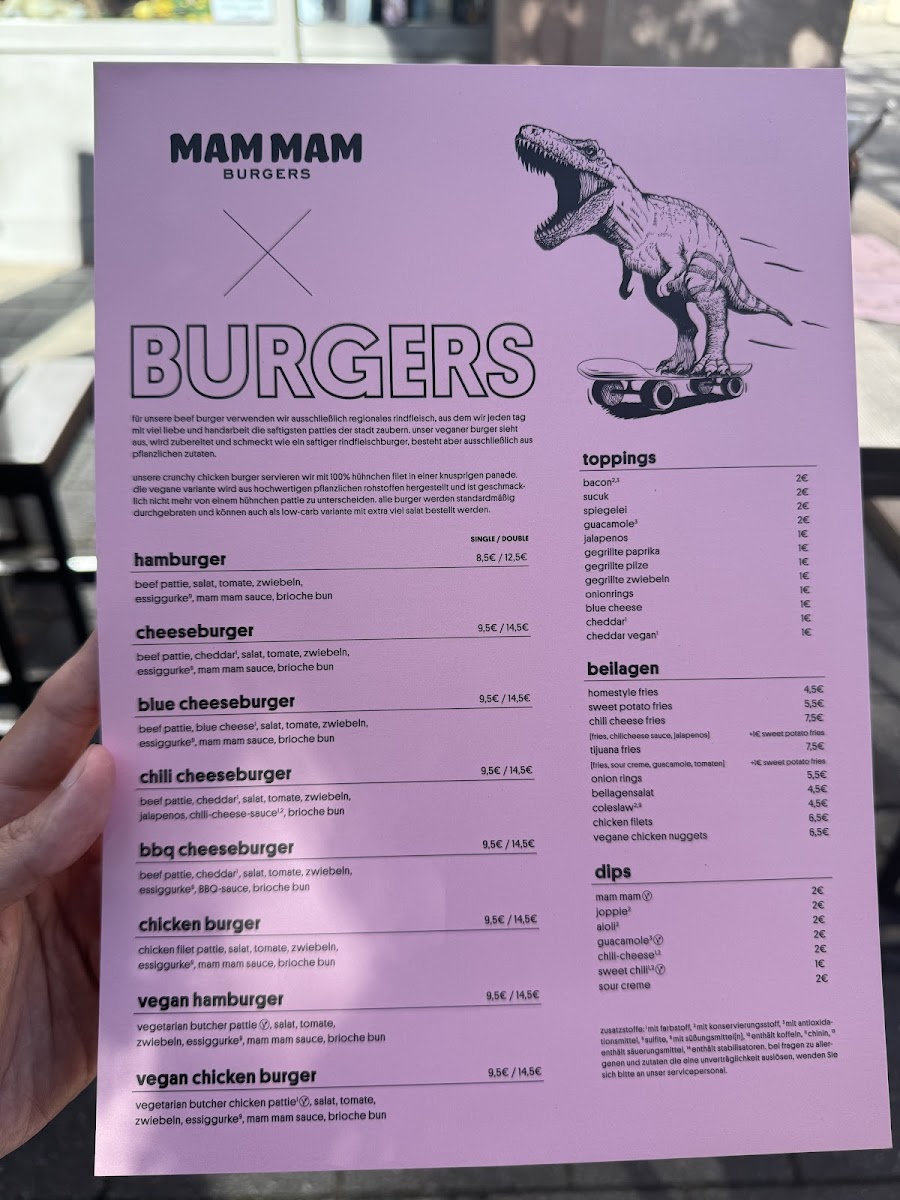 Mam-Mam Burger Photo Menu 10