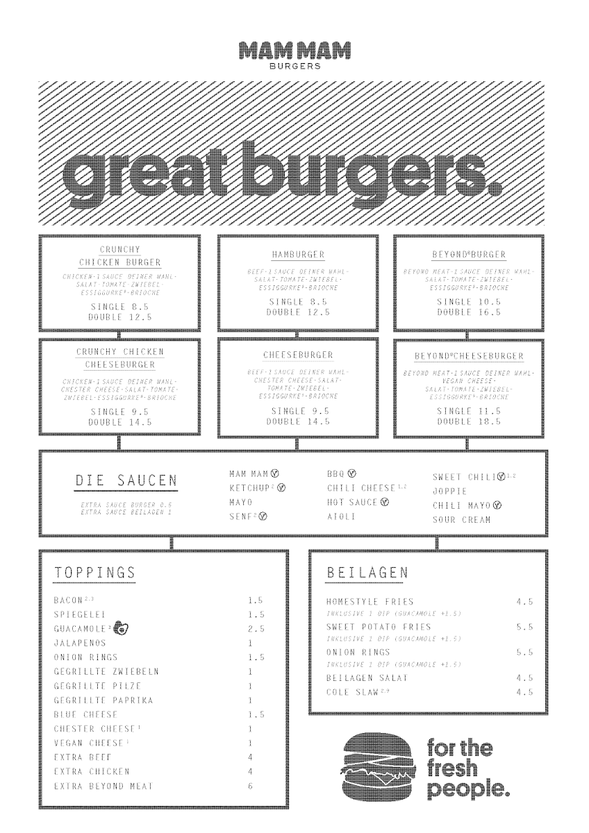 Mam-Mam Burger Photo Menu 7