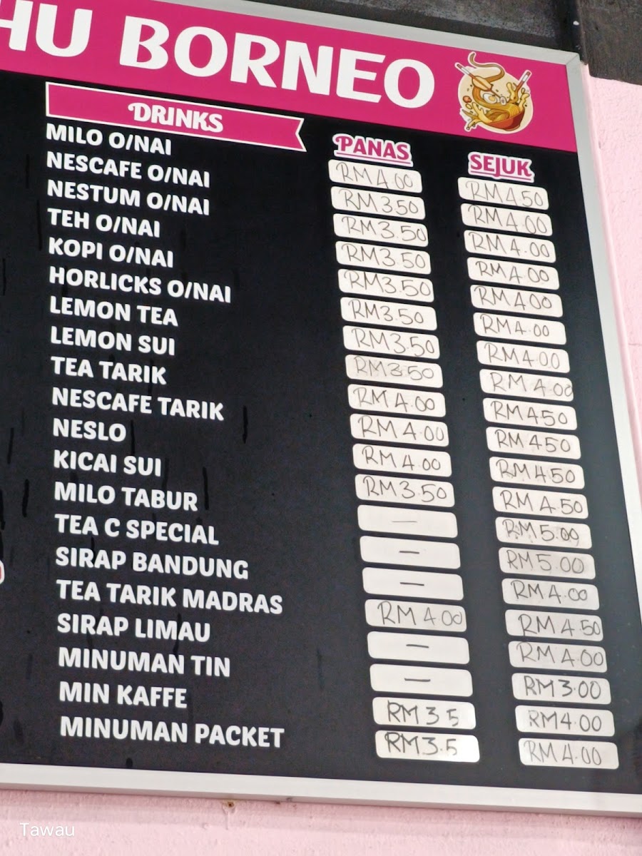 Kedai Kopi Mee Tauhu Borneo Photo Menu 5