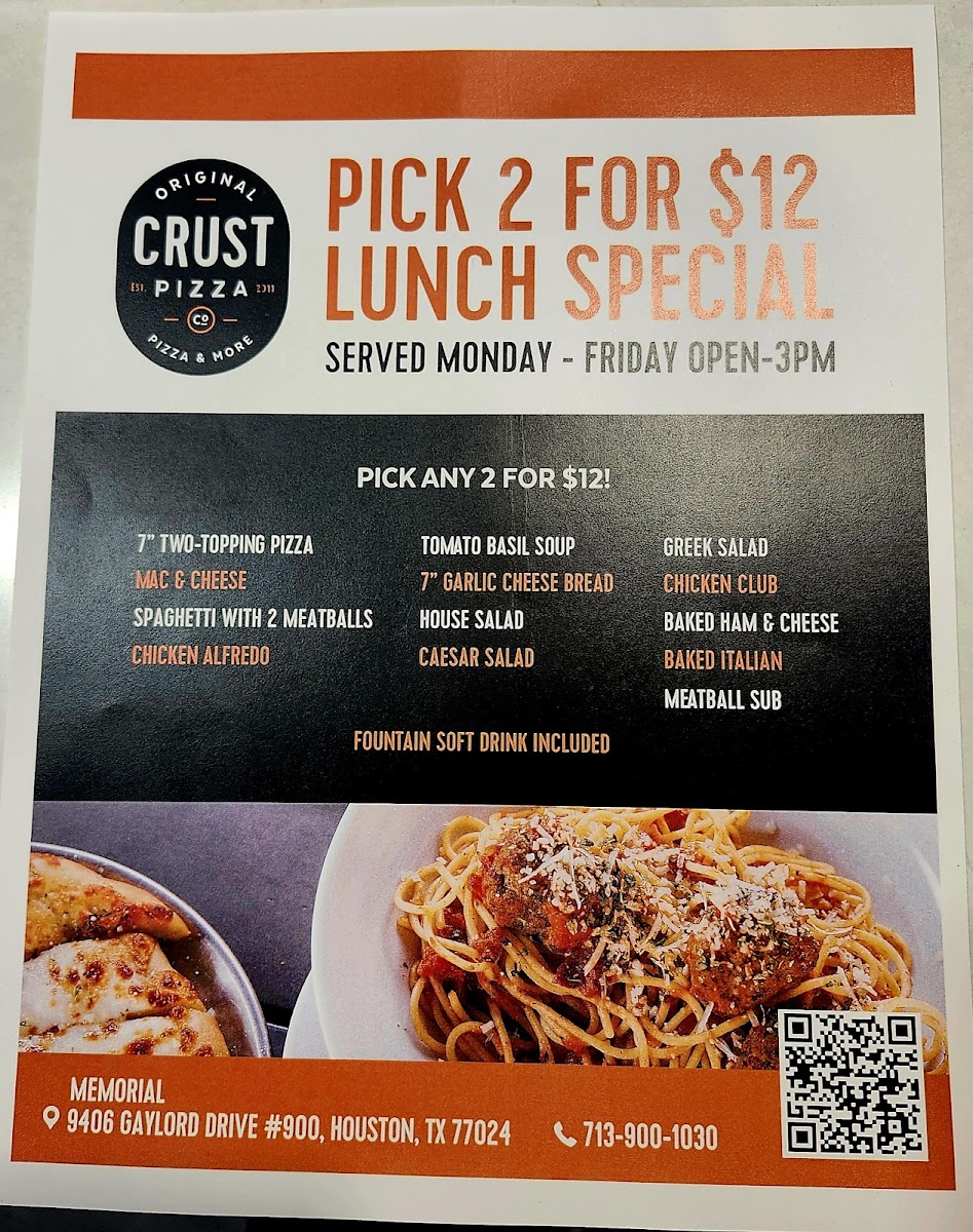 Crust Pizza Co. - Hedwig Village (Memorial) Photo Menu 5