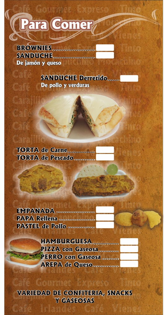Mecato café Photo Menu 2
