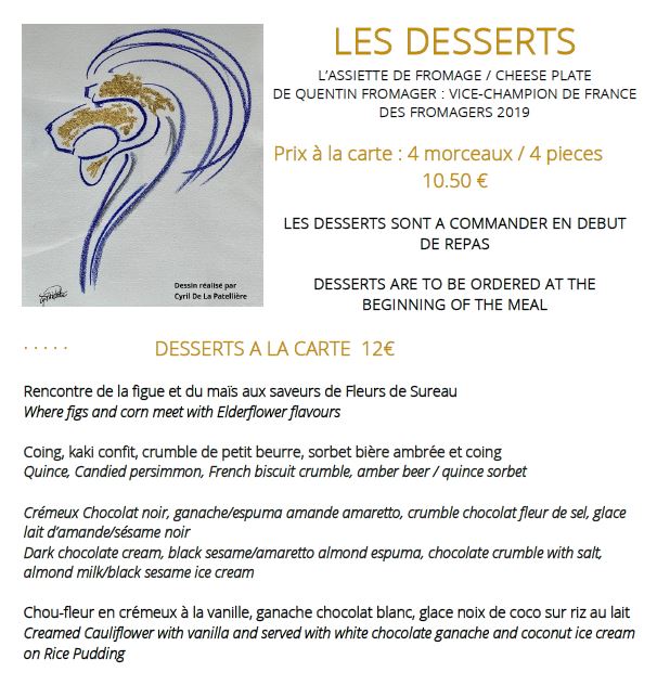 Le Lion D'Or Photo Menu 4