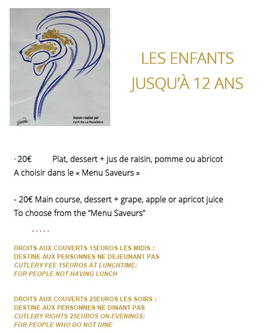 Le Lion D'Or Photo Menu 8
