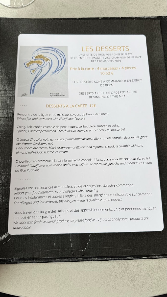Le Lion D'Or Photo Menu 9