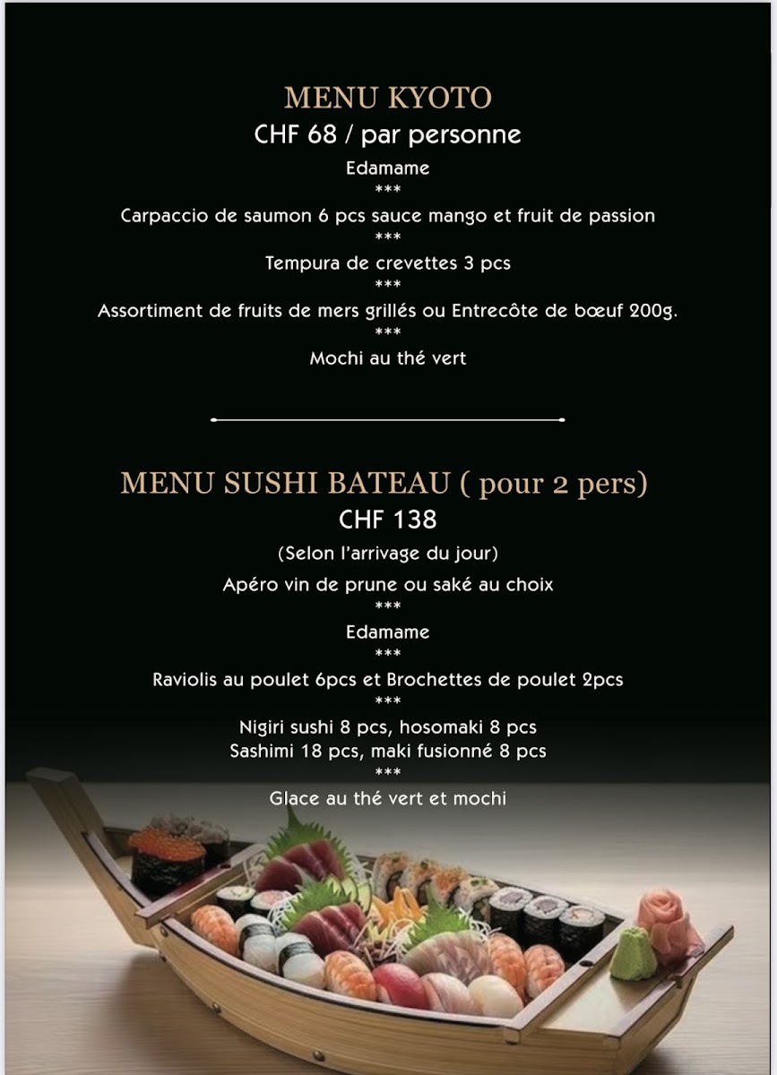 Restaurant KYOTO Photo Menu 3