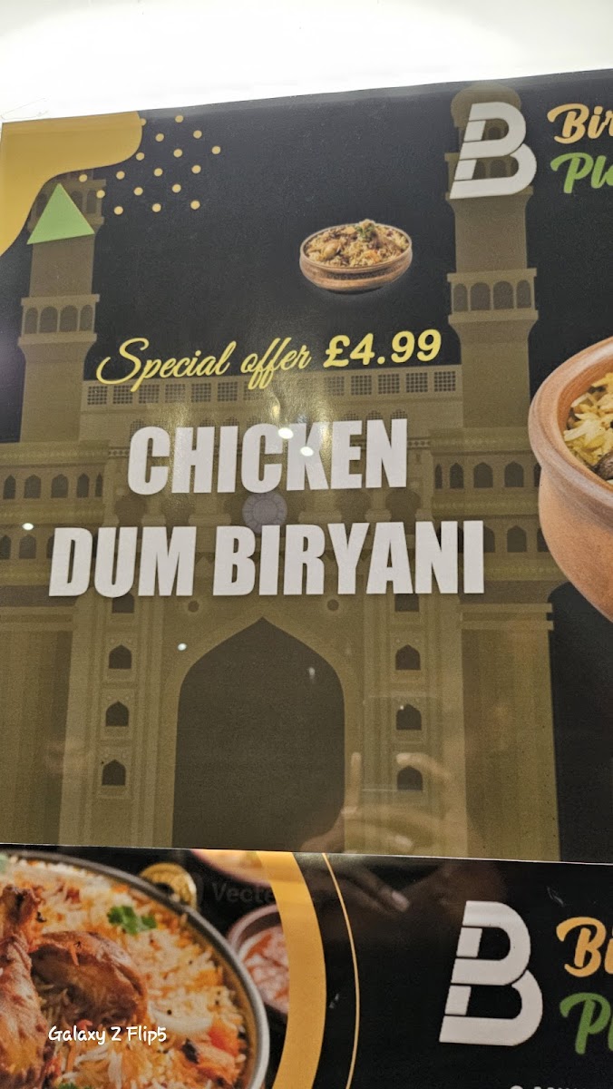 Biryani Planet Colchester Photo Menu 2