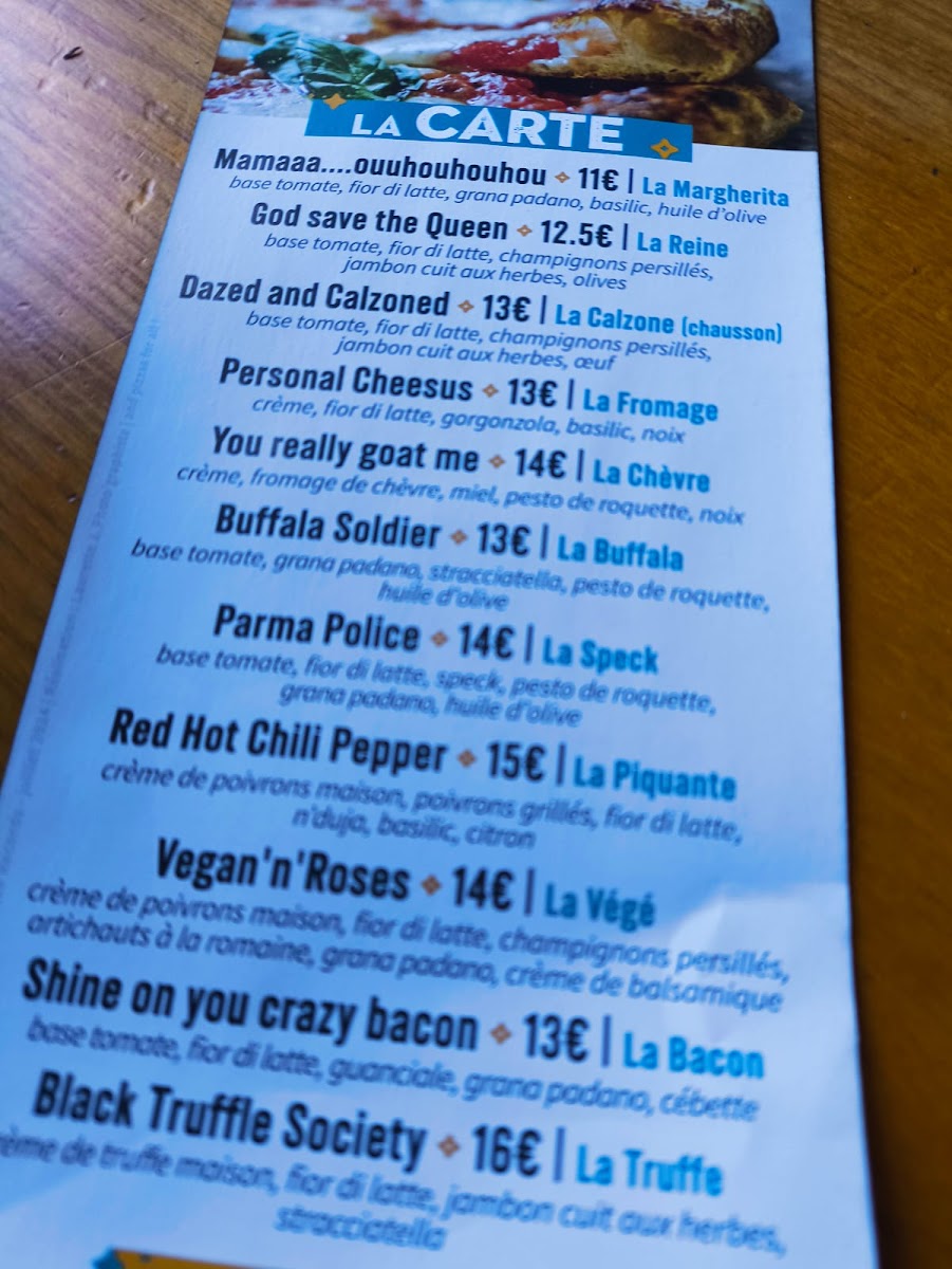 Pizza Records - Sarlat Photo Menu 4