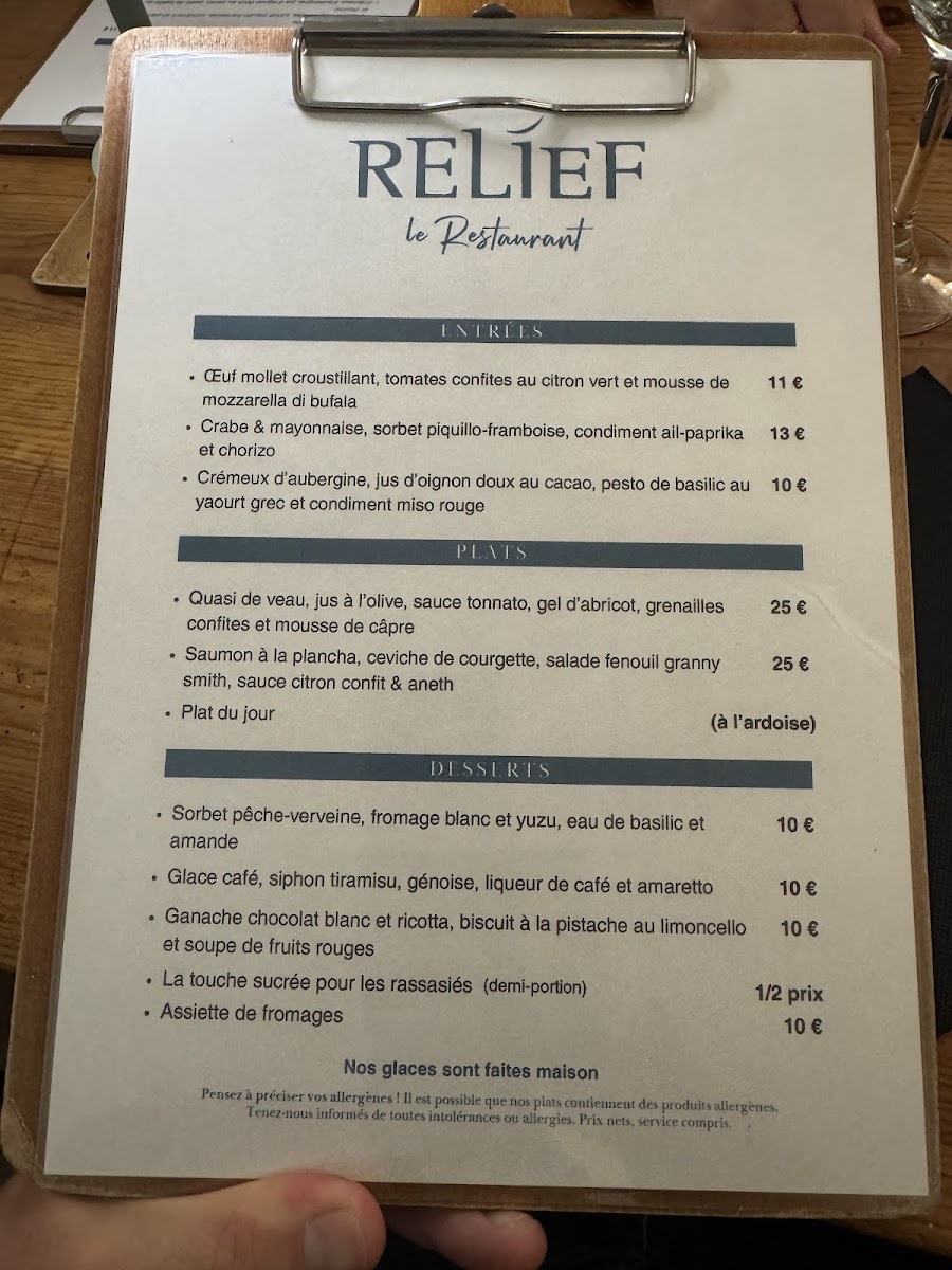 Relief Photo Menu 5
