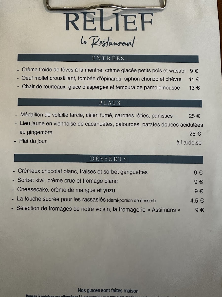 Relief Photo Menu 9