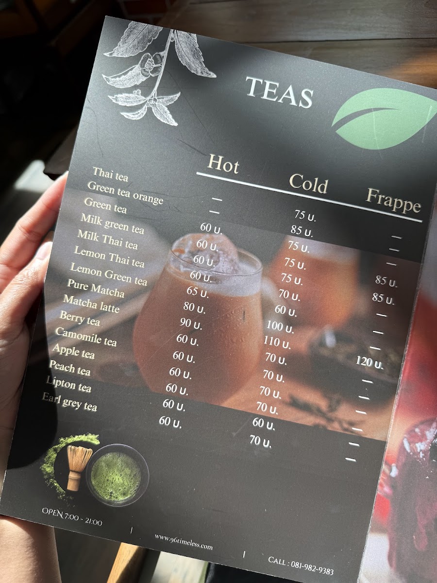 96 Timeless Coffee Photo Menu 3