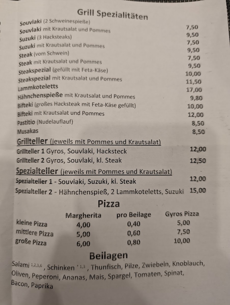 Griechischer Grill Elia Photo Menu 1