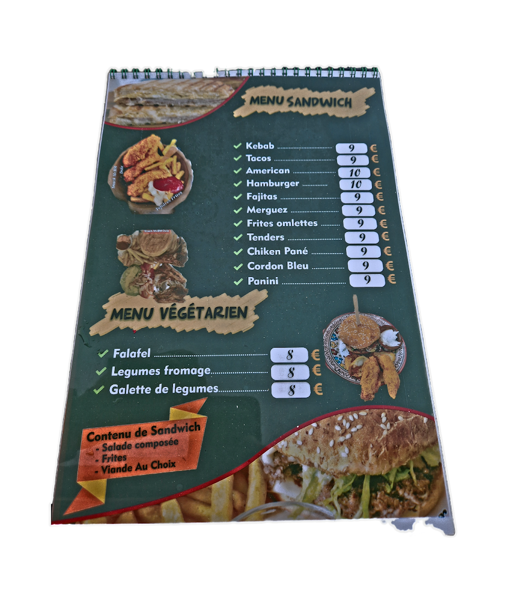 SNACK MCBM (Kebab et Tacos) Halal Photo Menu 1