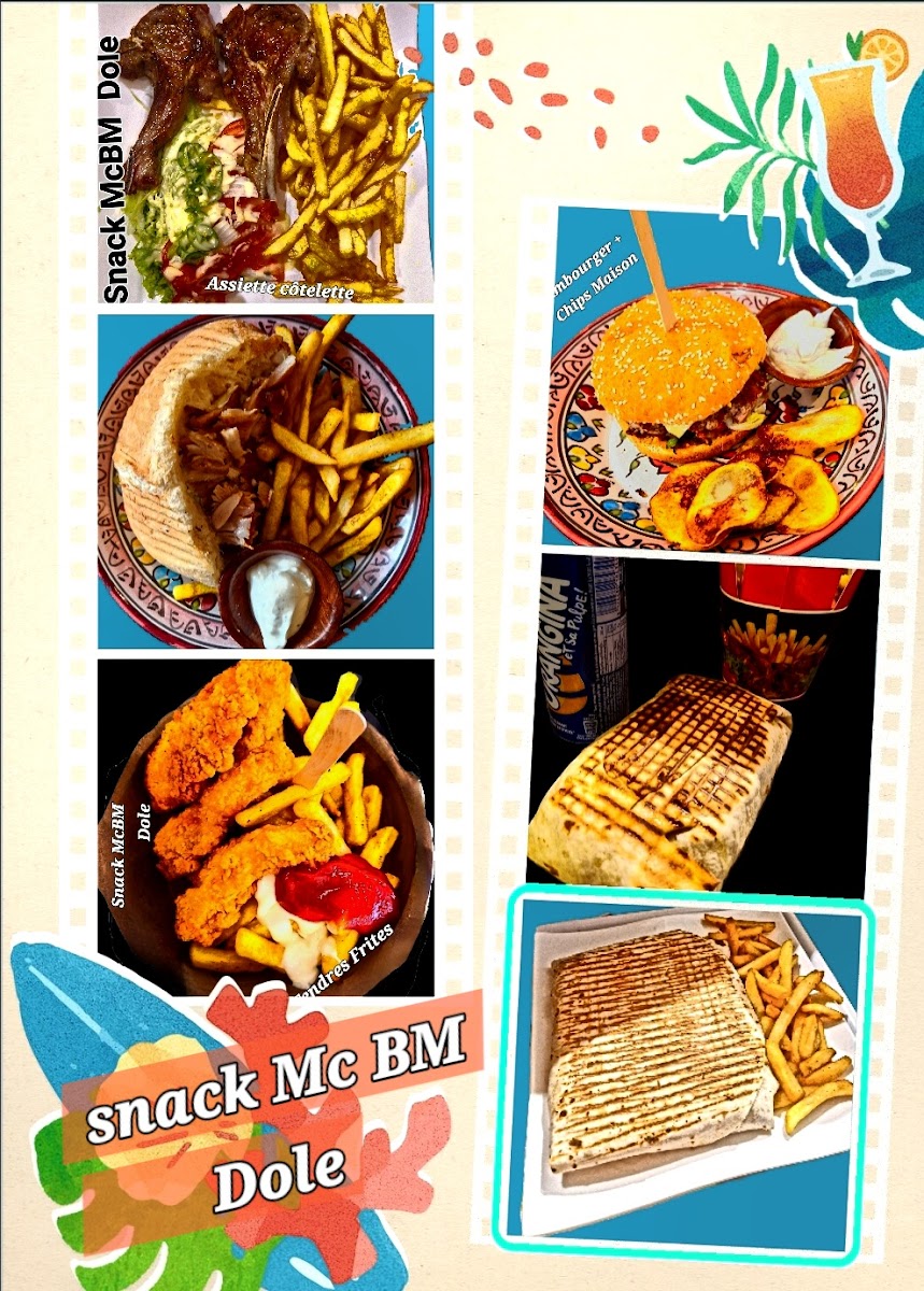 SNACK MCBM (Kebab et Tacos) Halal Photo Menu 6