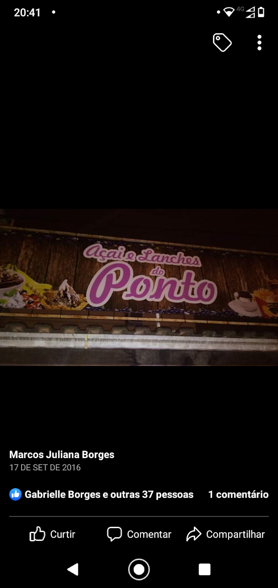 Açai e Lanches Do Ponto
