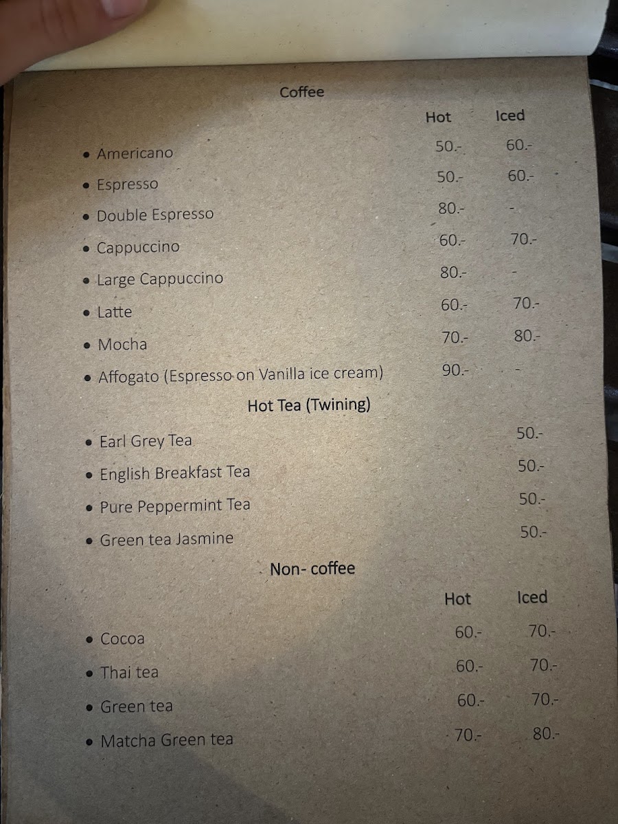 Ta-lah coffee&restaurant Photo Menu 1