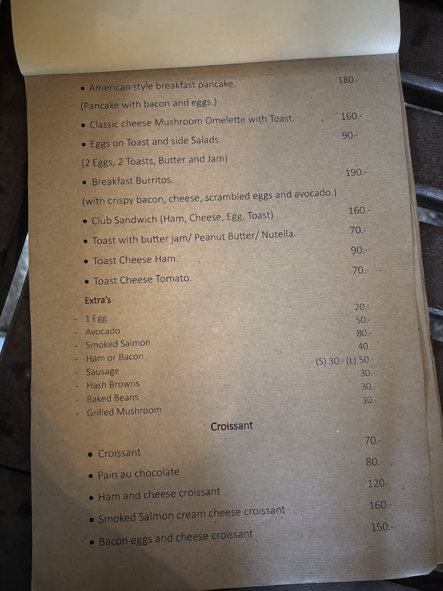 Ta-lah coffee&restaurant Photo Menu 6