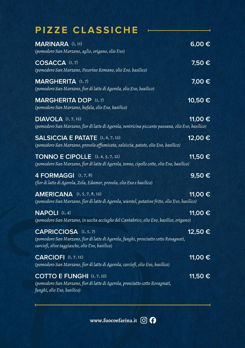 Fuoco & Farina Photo Menu 6