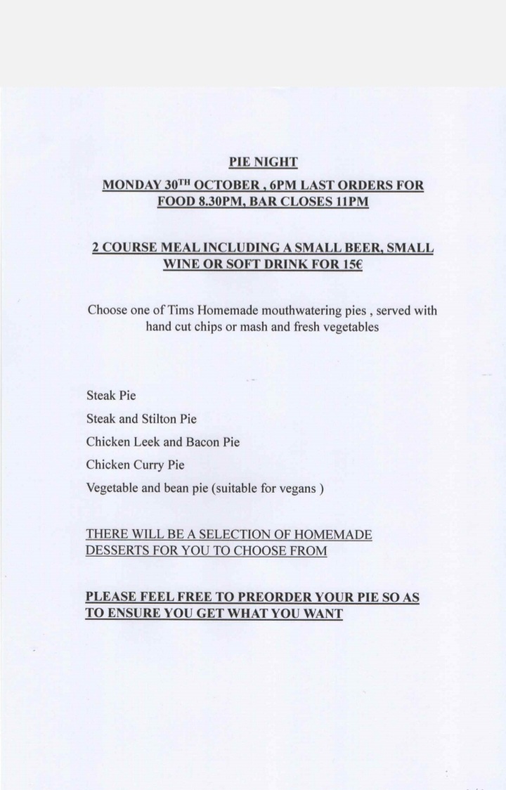 T&A'S Restobar Photo Menu 2