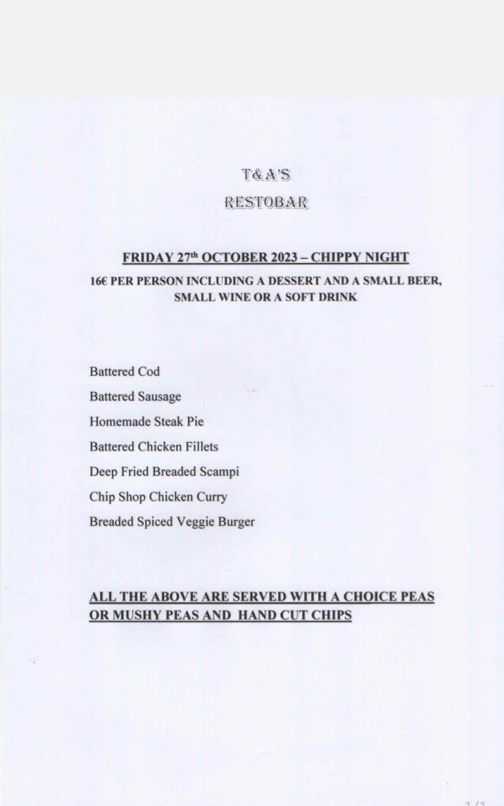 T&A'S Restobar Photo Menu 3