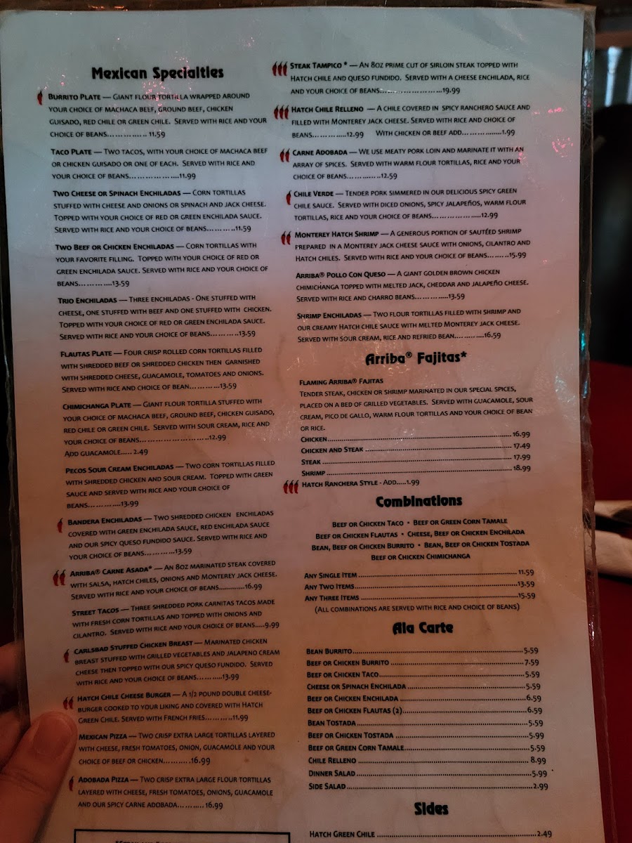 Arriba Mexican Grill Photo Menu 3