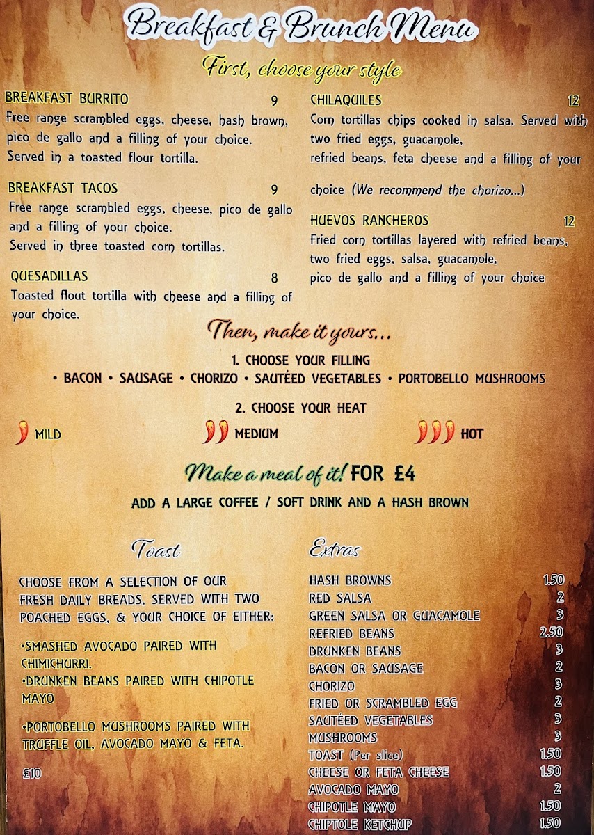 Teajuanas Cafe Photo Menu 1