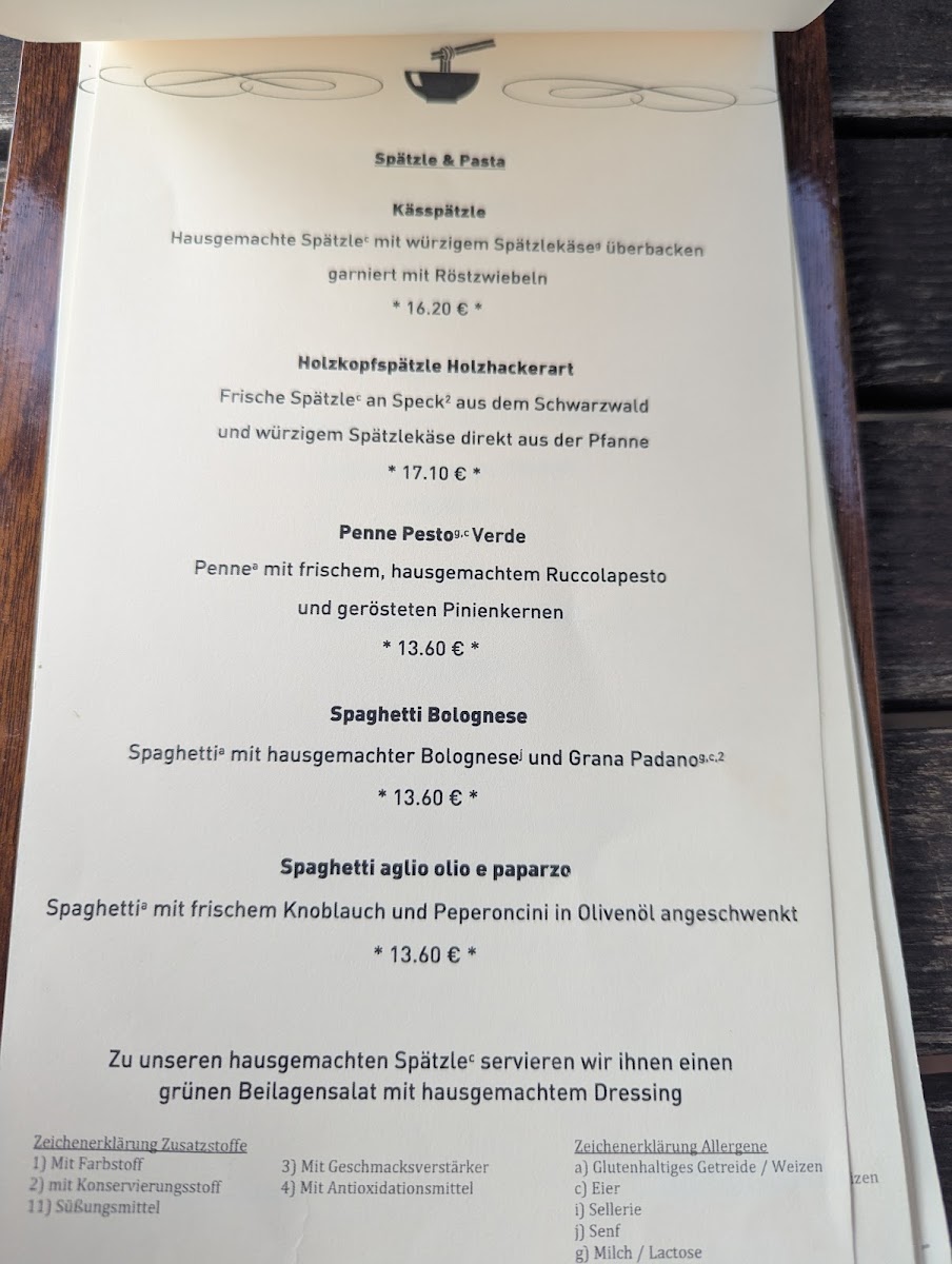 Strandbad Allensbach Restaurant Photo Menu 1