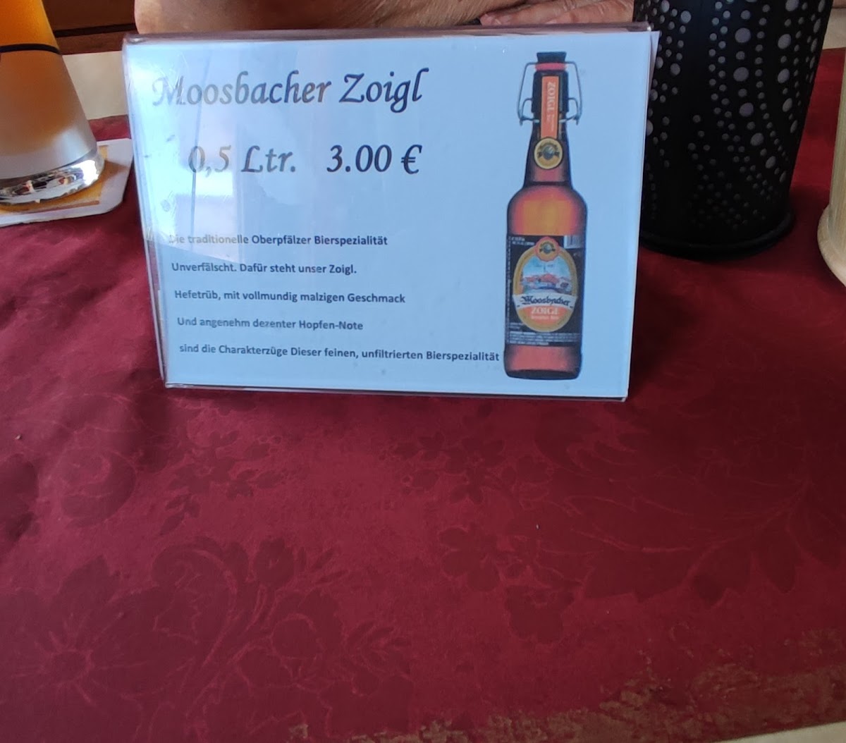 Gasthof Lamm Photo Menu 1