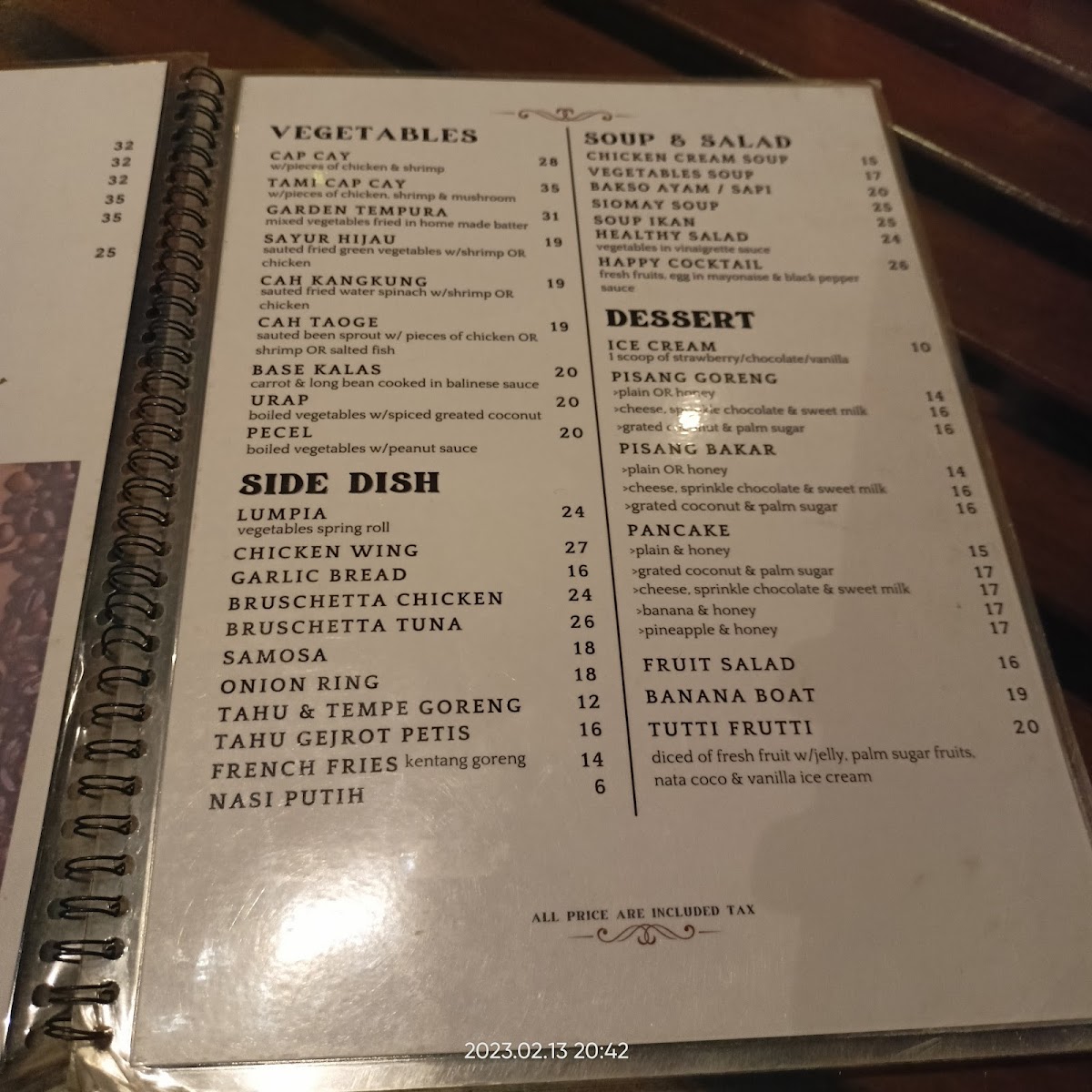 Warung Mangga Madu Photo Menu 6
