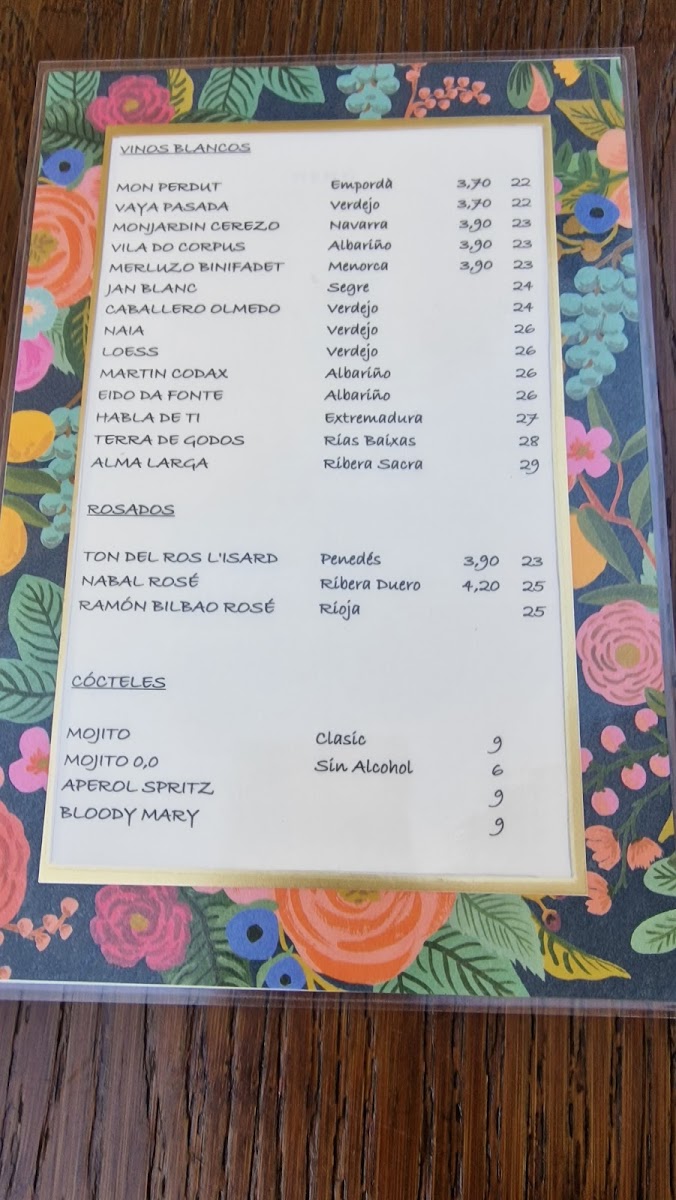 A&P Restaurant Photo Menu 7