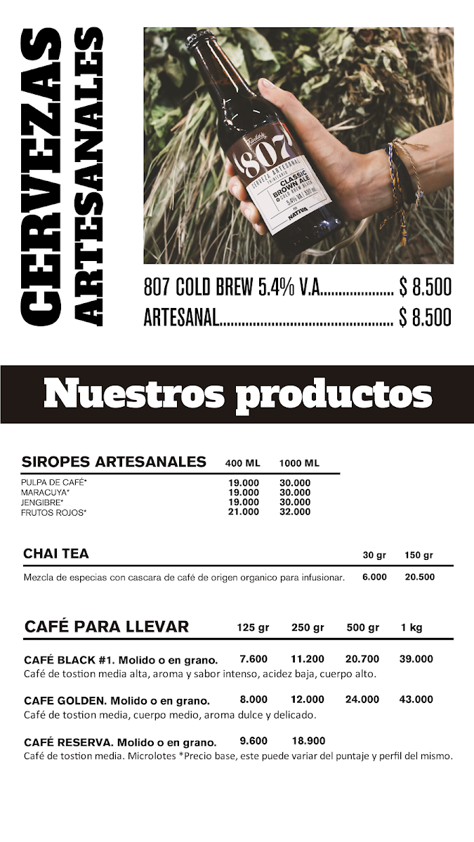 Trinitario Coffee Alameda - Tienda de Cafe Cali Photo Menu 5