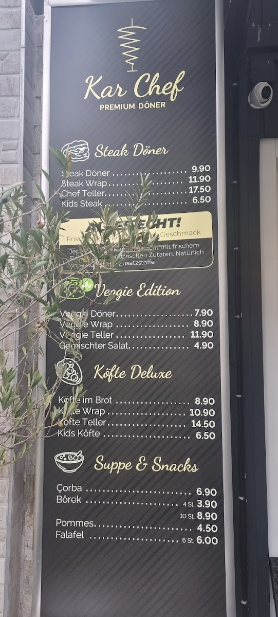 Kar Chef - Premium Döner Photo Menu 2